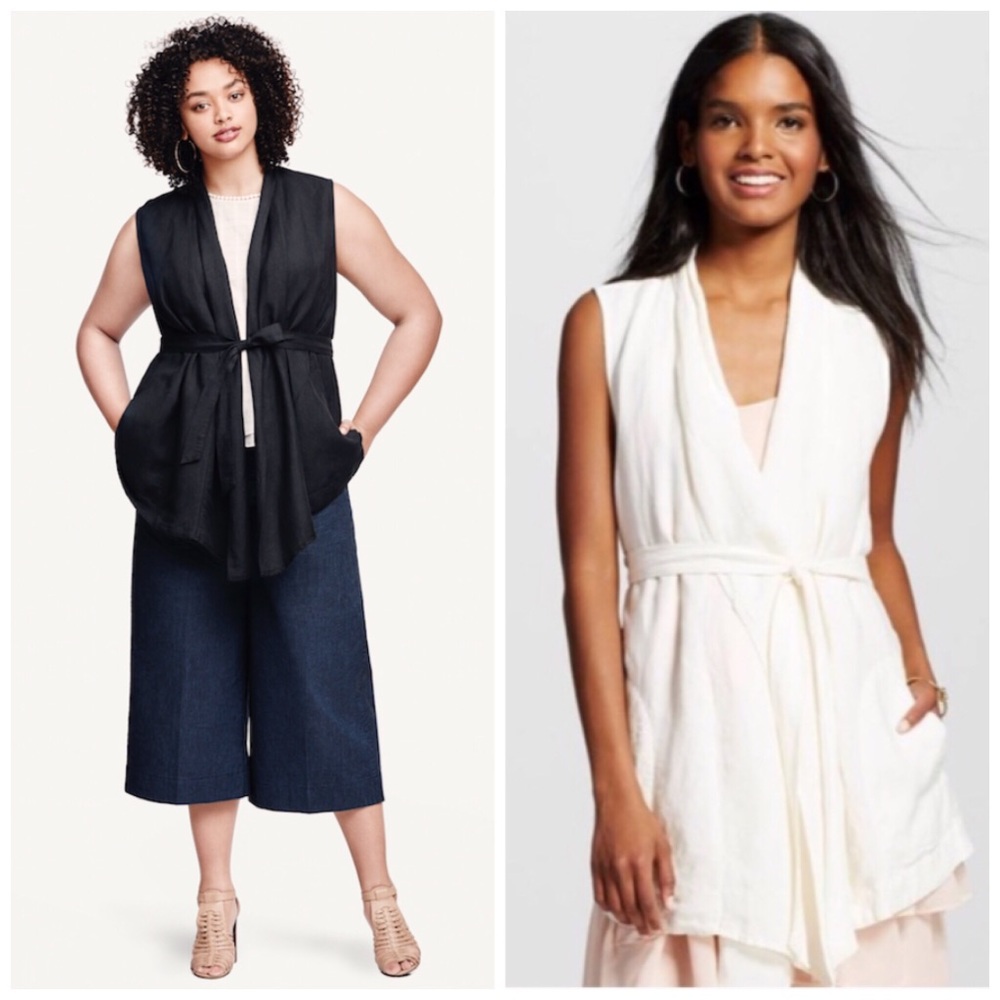 [Who What Wear] Belted vest